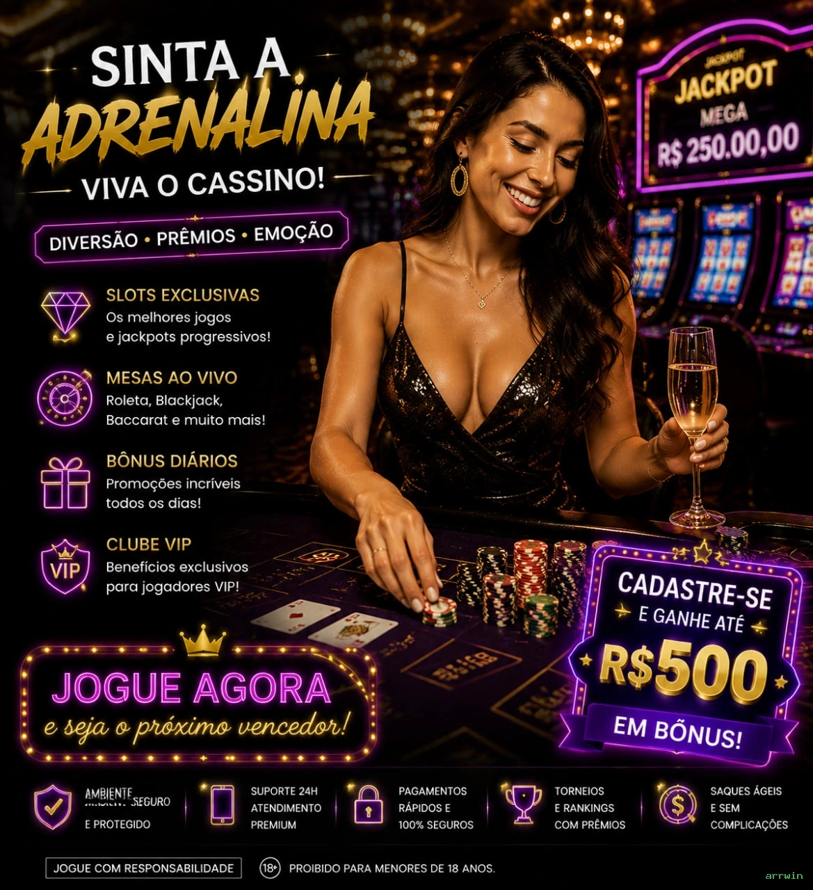 Apostas esportivas arrwin - futebol e esportes ao vivo